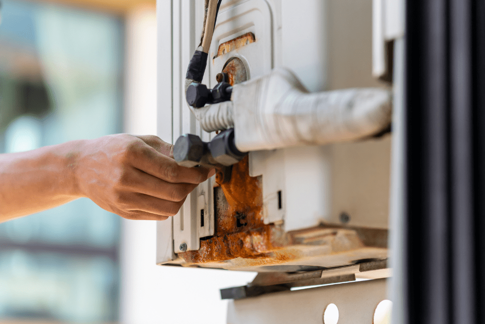 air conditioner gas leak repair cost